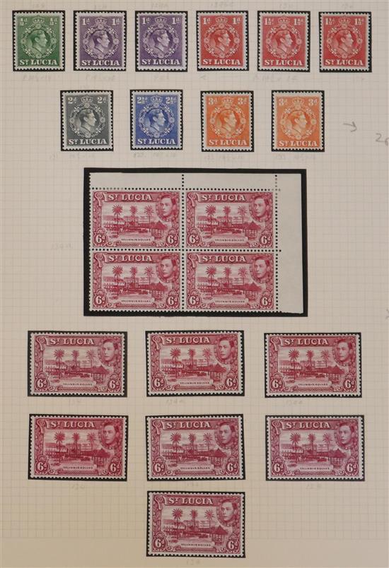 A mint and used accumulation of British Empire stamps